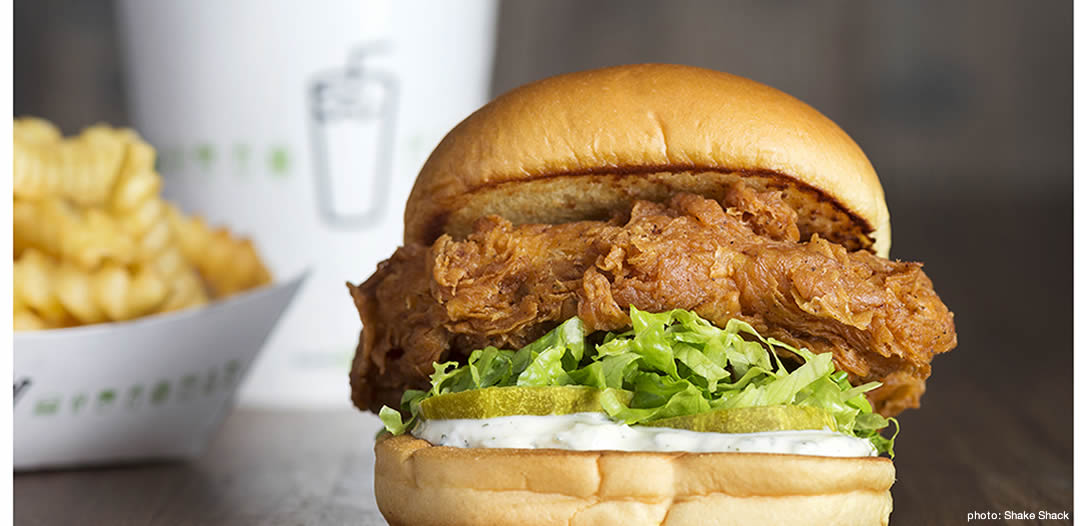Enjoy the Chicken Shack sandwich at Lincoln Road