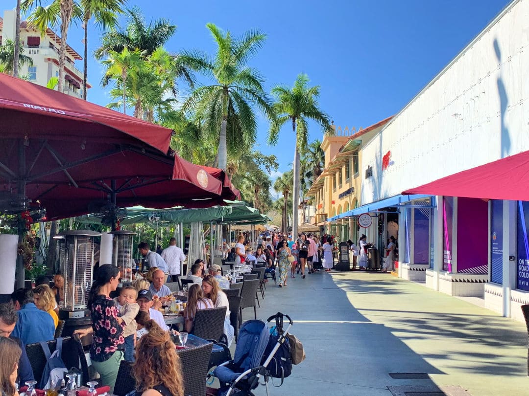 People-watching Lincoln Road