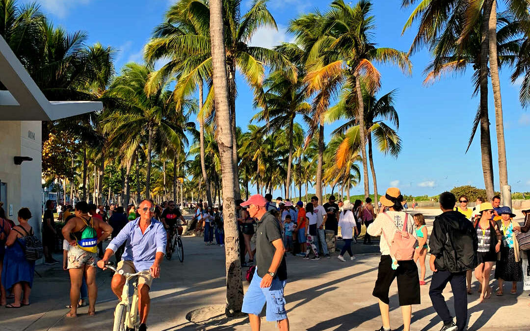 Biking the Miami Beachwalk