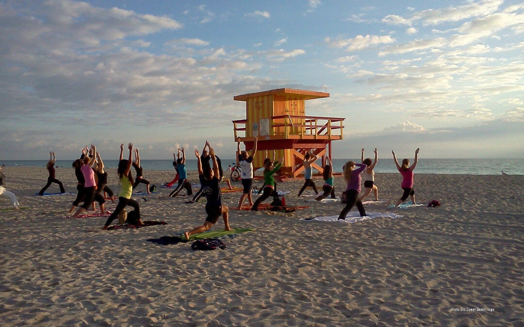 Yoga spots in South Beach
