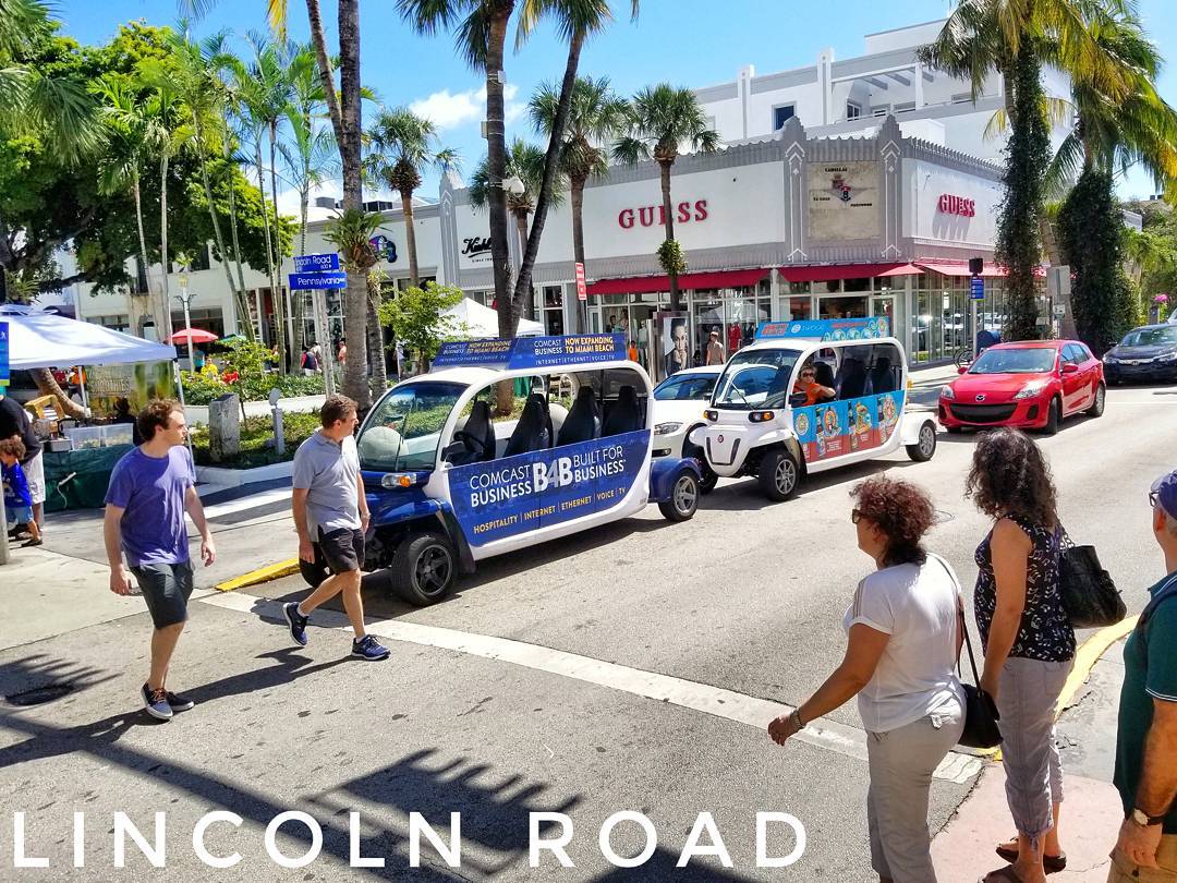 swoop ride on Lincoln Road