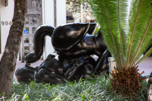 BOTERO Sculpture on Lincoln Road Miami Beach FL
