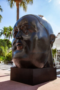 BOTERO Sculpture on Lincoln Road Miami Beach FL